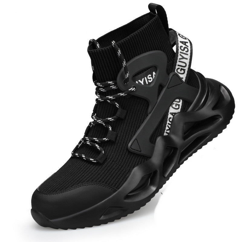 Men's Breathable Anti-smash And Anti-puncture Safety Shoes M0203