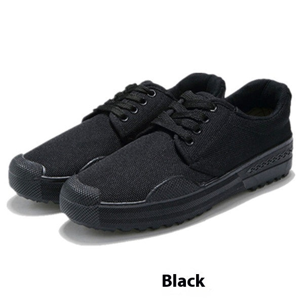Men's Training Shoes Construction Site Labor Work Safety Shoes Black