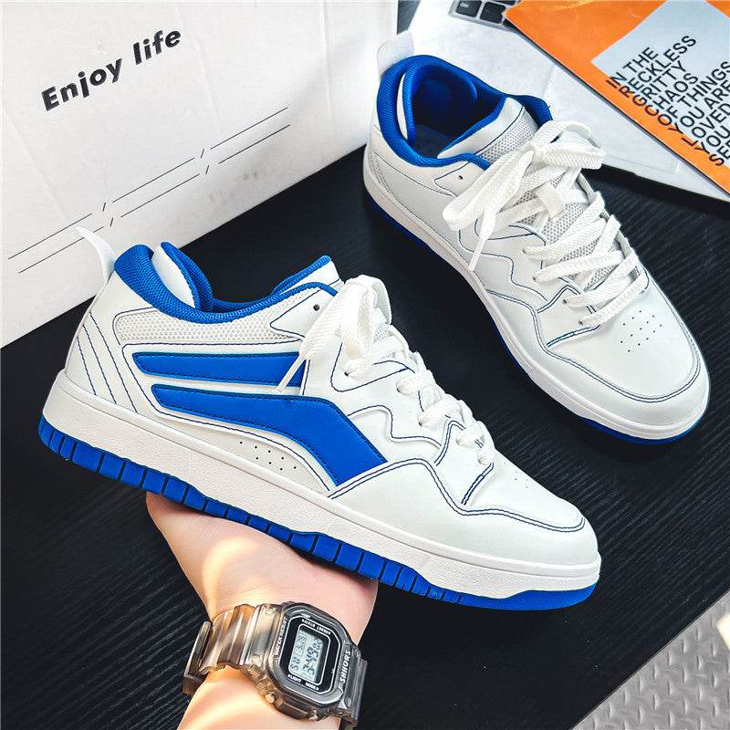 Mens Fashion Casual Running Sports Board Shoes Blue