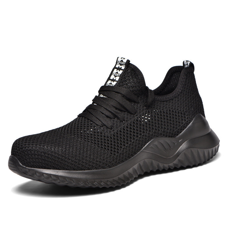 Work shoes, safety shoes, safety shoes Black