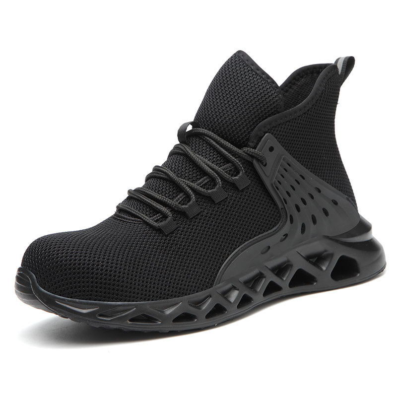 Four Seasons Safety Shoes Steel Toe Anti-smash And Anti-stab Work Shoes