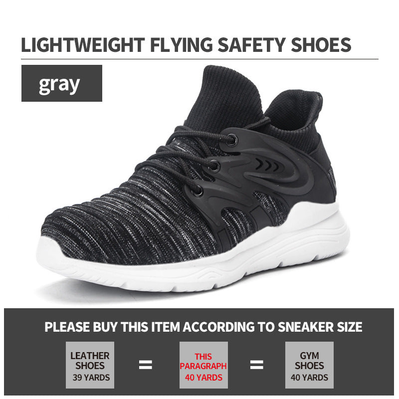 Fly-woven safety shoes 2Style