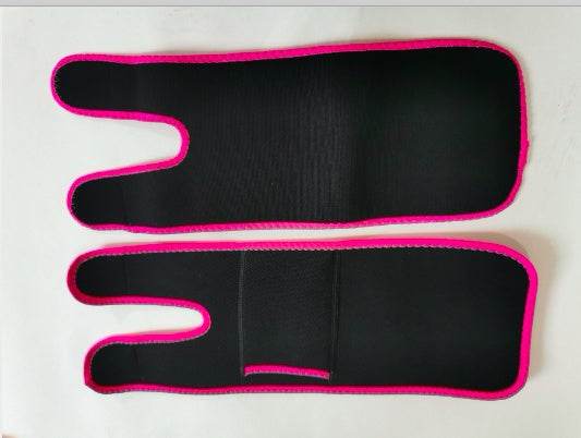 Sports Waist Belt Adjustable One-piece Girdle Leg Straps Arm Pink