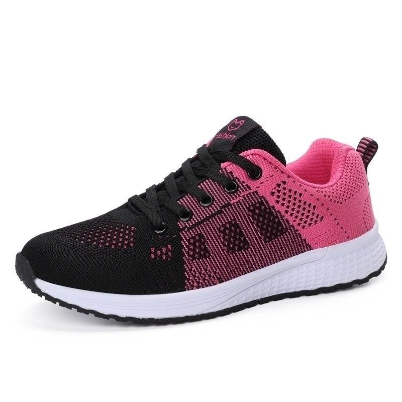 Non-slip shopping shoes sneakers Black powder