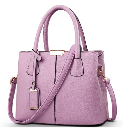 Europe And America Female Shoulder Messenger Bag Purple