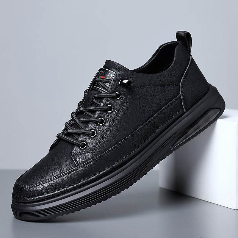 Cotton-padded Shoes With Velvet Sports Casual Borad Shoes Black