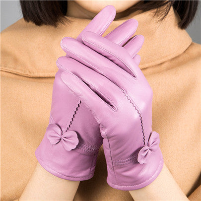 Woman Gloves Taro
