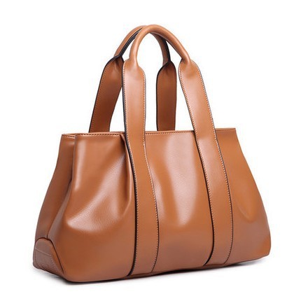 new handbag shoulder fashion retro portable SATCHEL BAG BAG tide Brown