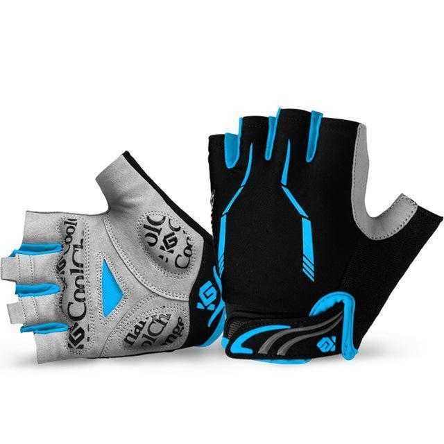 CycleLife shockproof gloves Blue1