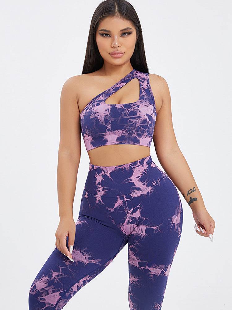 3PACK Tie-dye Yoga Pants Seamless Yoga Pants - La Gaelliance DG ESsence