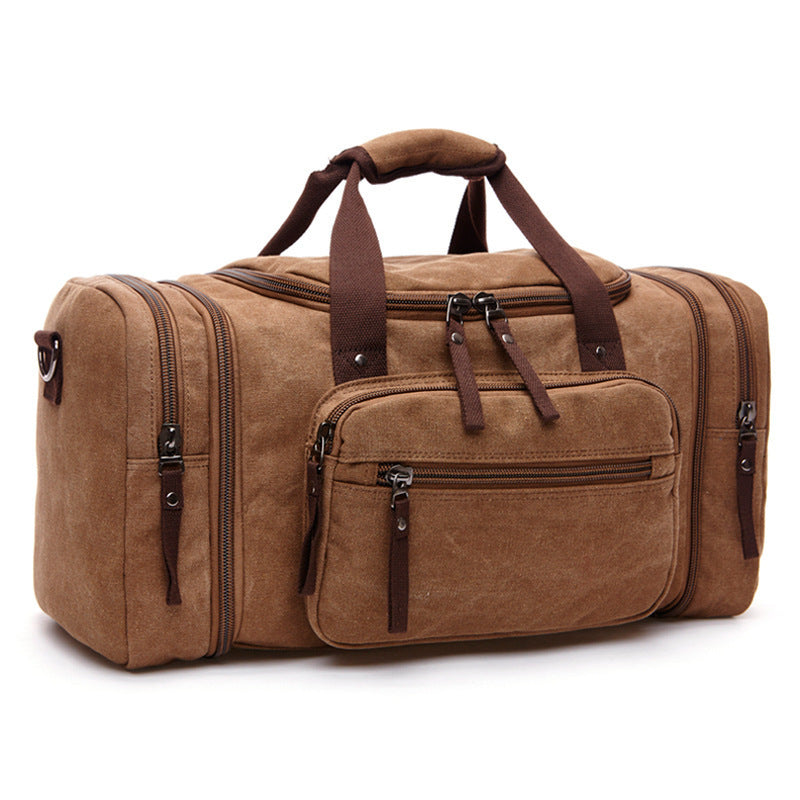 Canvas travel bag Coffee