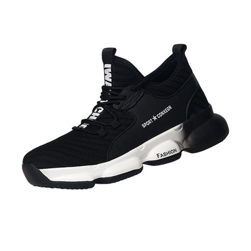 Non-Slip Flying Woven Safety Shoes, Safety sShoes, Work Shoes White