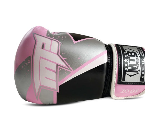 Adult Boxing Gloves Sanda Gloves Men and Women Training Muay Thai Fight Free Fight Pink