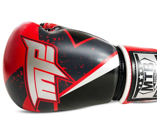 Adult Boxing Gloves Sanda Gloves Men and Women Training Muay Thai Fight Free Fight Red
