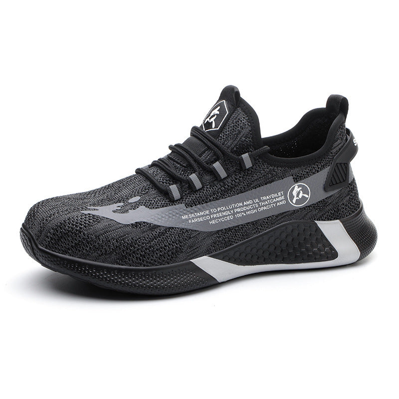 Safety Shoes Anti Smashing And Anti Piercing Grey