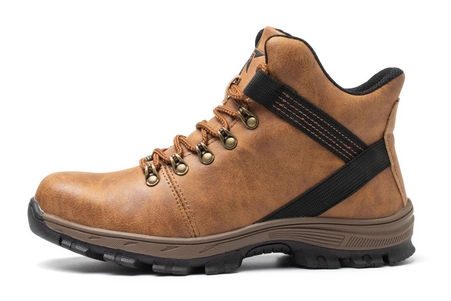 Anti-piercing And Oil-resistant Safety Shoes Brown