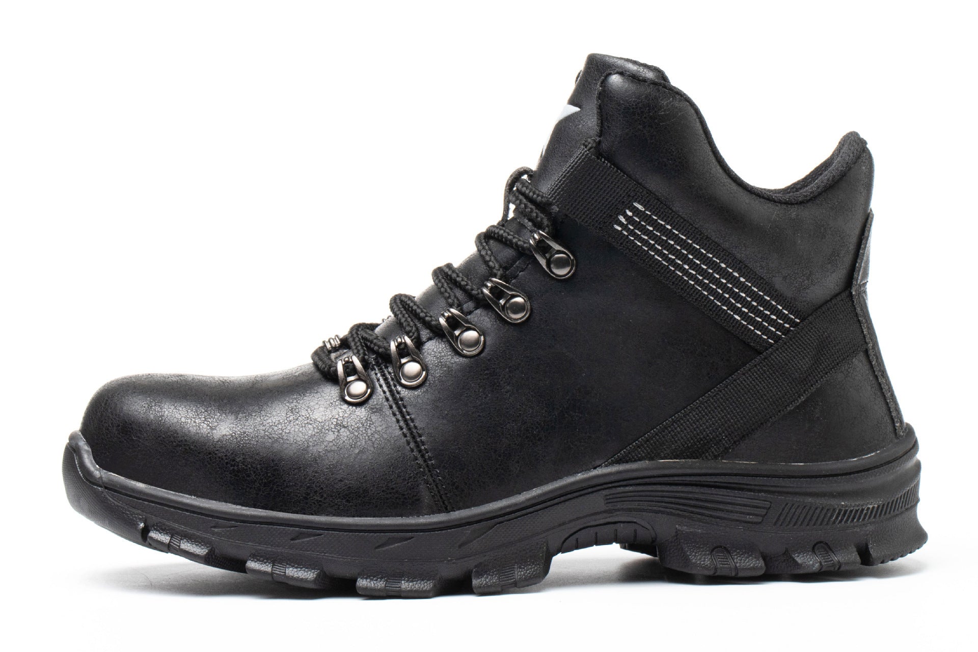 Anti-piercing And Oil-resistant Safety Shoes Black