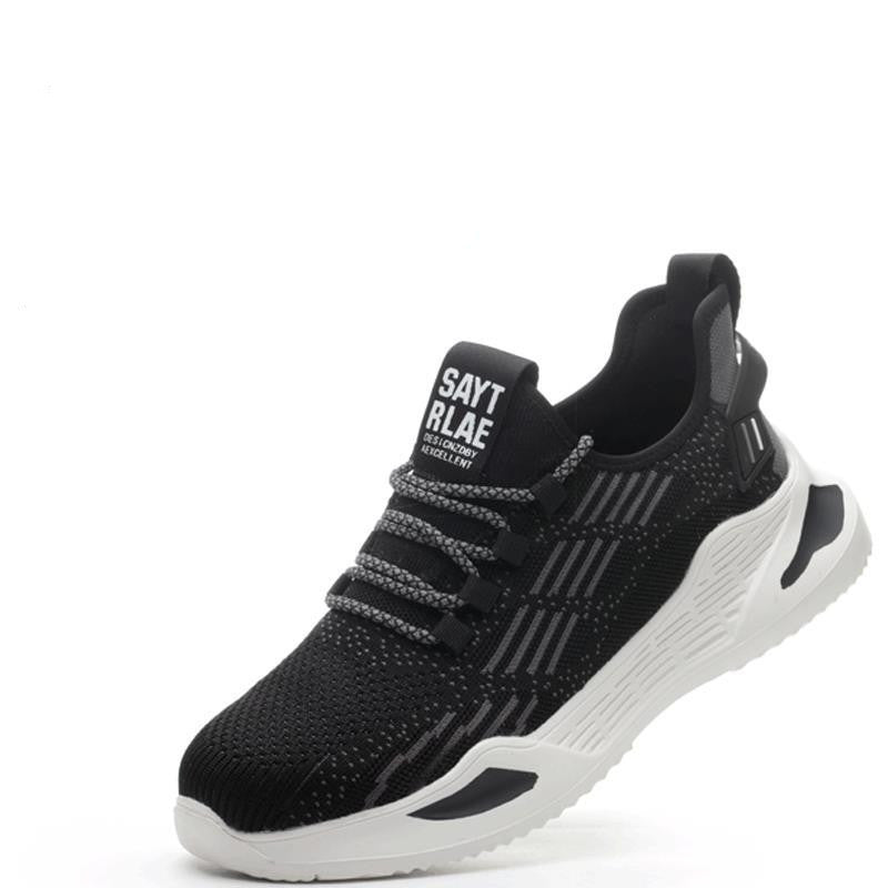 Leisure Sports Safety Protective Shoes Anti-smashing Black