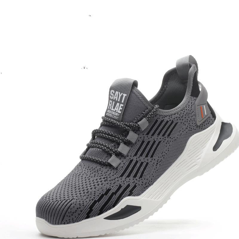 Leisure Sports Safety Protective Shoes Anti-smashing Grey
