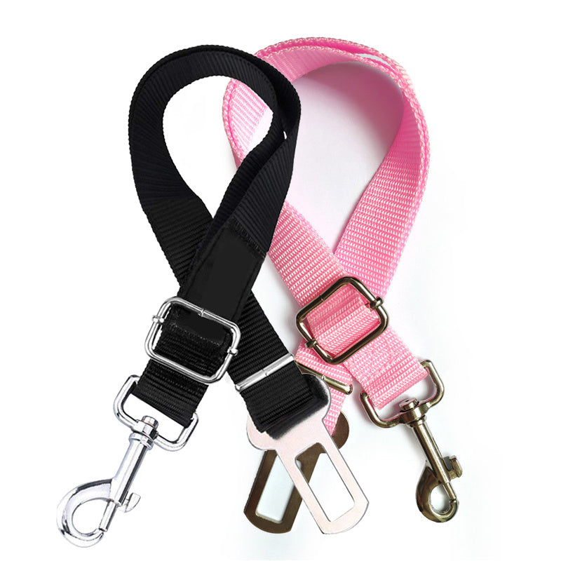 Pet Car Seat Belt Dog Car Safety Buckle Fixed Rope 9style