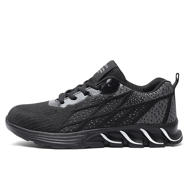 Anti-smashing And Anti-piercing Steel Toe Safety Shoes Men White