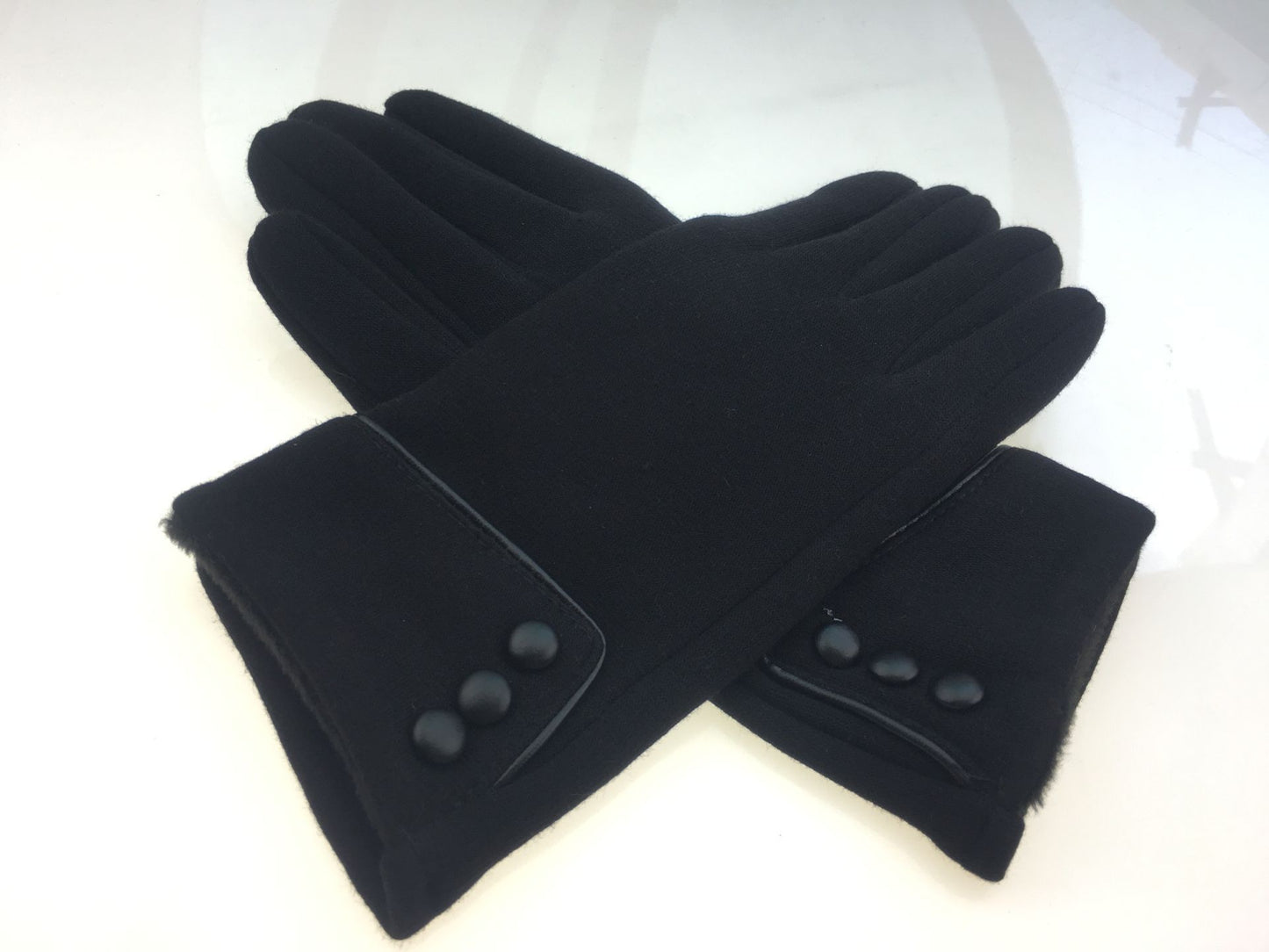 Riding warm gloves Black