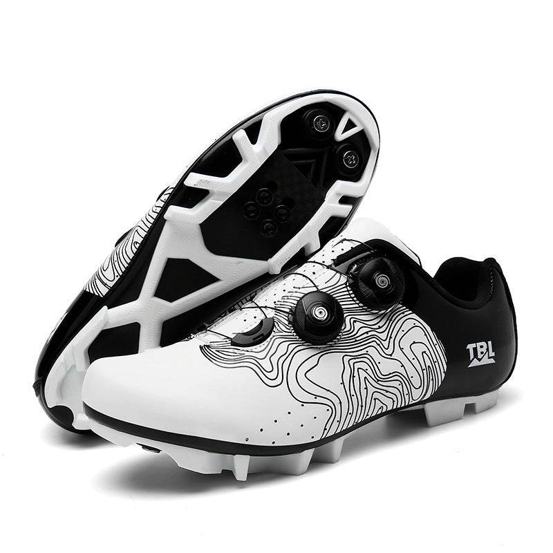 Cycling Shoes, Road Cycling Shoes, Bicycle Shoes, Hard-soled Cycling Shoes White Mountain bottom