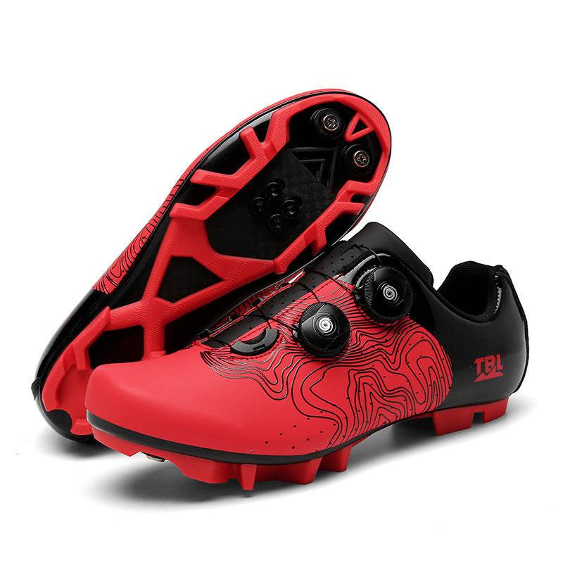Cycling Shoes, Road Cycling Shoes, Bicycle Shoes, Hard-soled Cycling Shoes Red Mountain bottom