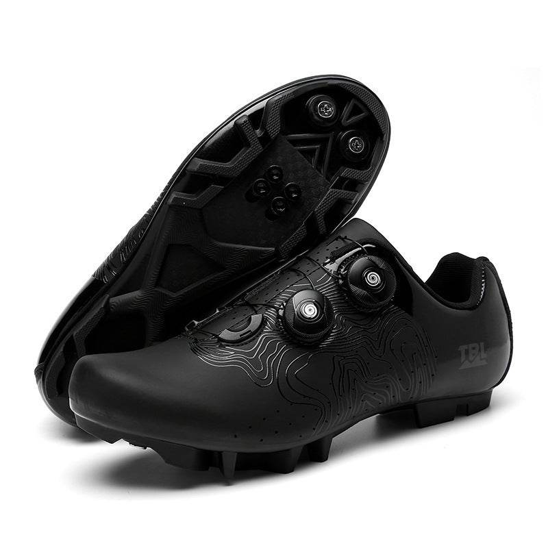 Cycling Shoes, Road Cycling Shoes, Bicycle Shoes, Hard-soled Cycling Shoes Black Mountain bottom