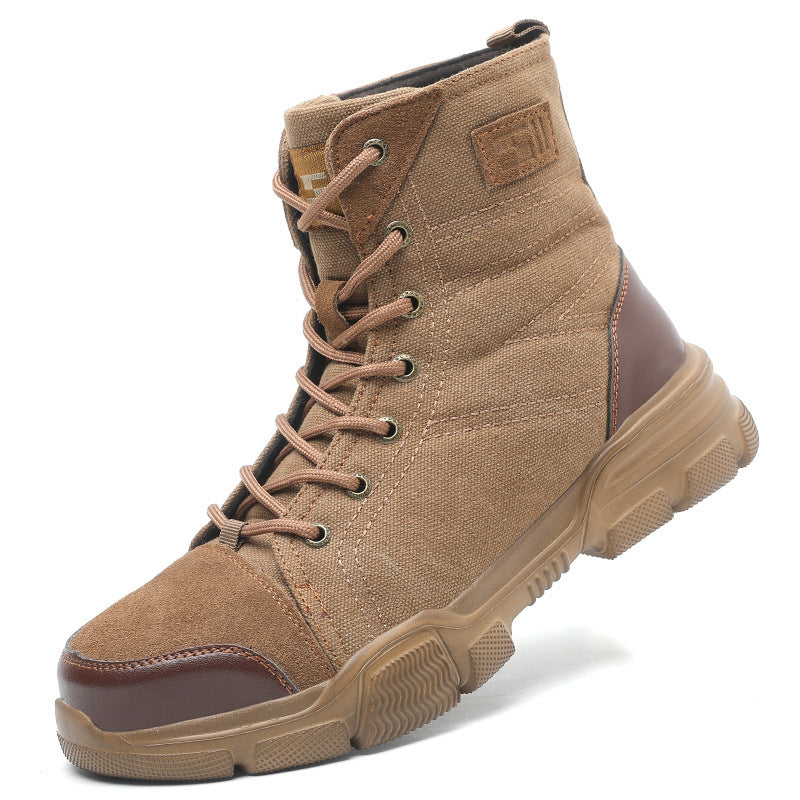 Anti-Puncture Lightweight And Breathable Safety Shoes