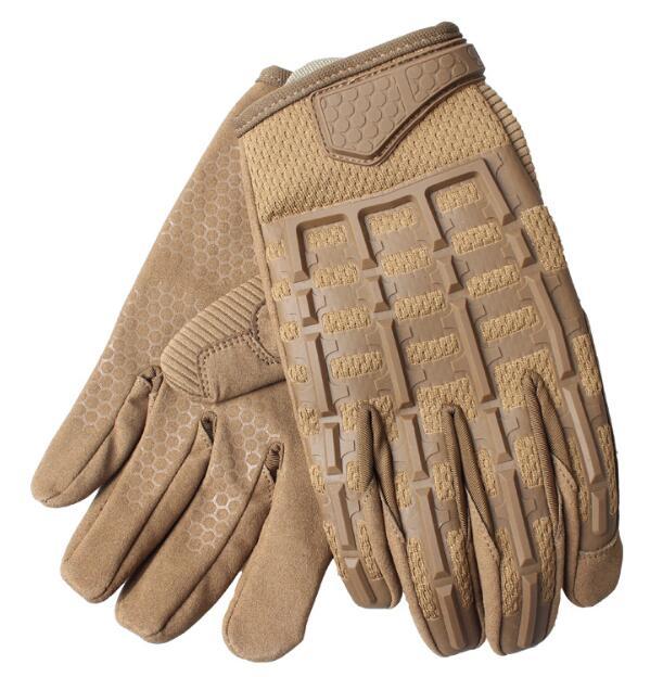 Tactical gloves Wolf brown