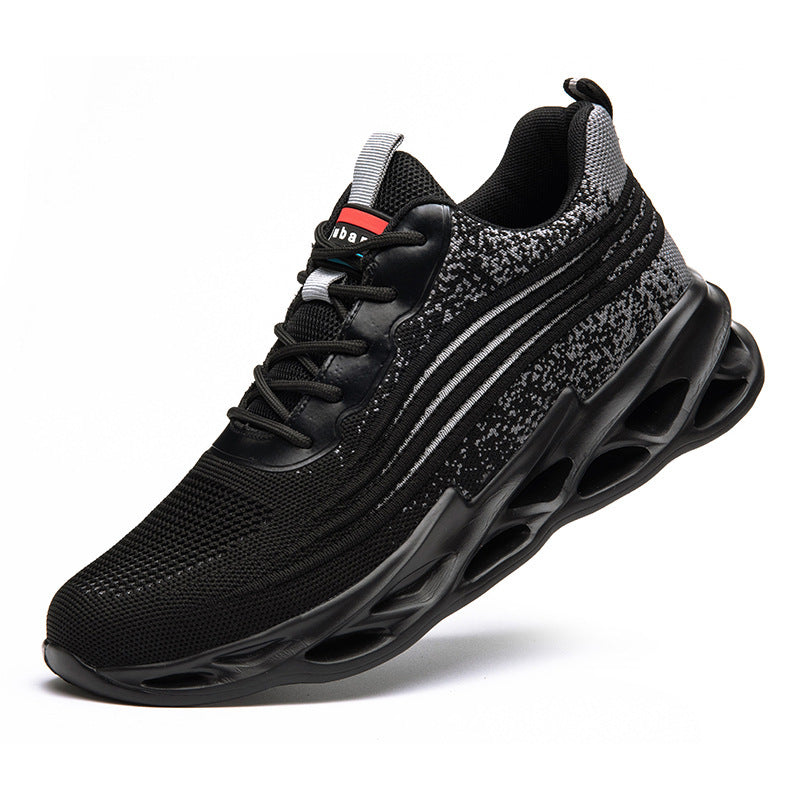 Fei-woven Anti-smashing And Anti-piercing Safety Shoes Black