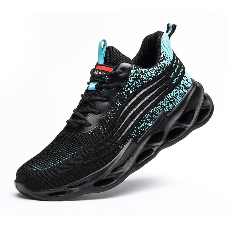 Fei-woven Anti-smashing And Anti-piercing Safety Shoes Blue
