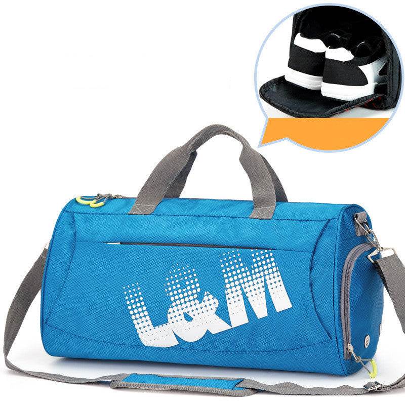 Fitness Sports Bag Men Blue