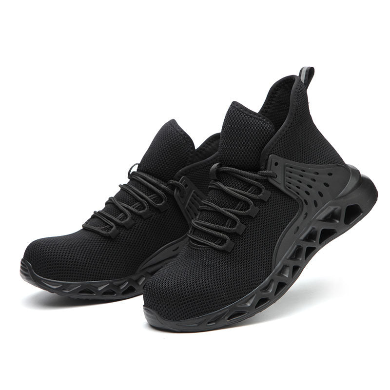 Four Seasons Safety Shoes Steel Toe Anti-smash And Anti-stab Work Shoes