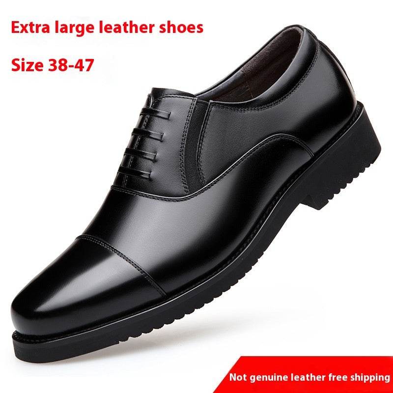 Business Formal Wear Three Section Leather Shoes 1016 foot set