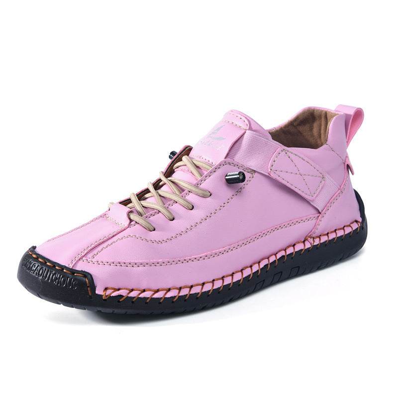 Same Olive Green Outdoor All-match Casual Shoes Pink
