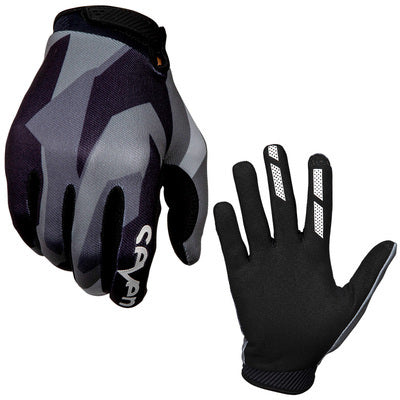 Motorcycle gloves bicycle cycling gloves Black grey M