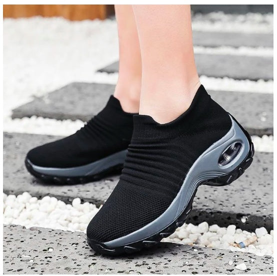 Dancing Shoes Black Grey Sole