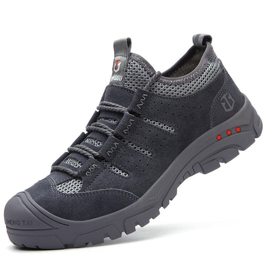 Anti-smashing And Anti-piercing Big Toe Safety Shoes Casual Protective Shoes