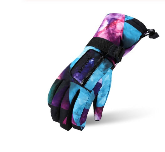 Ski gloves Blue