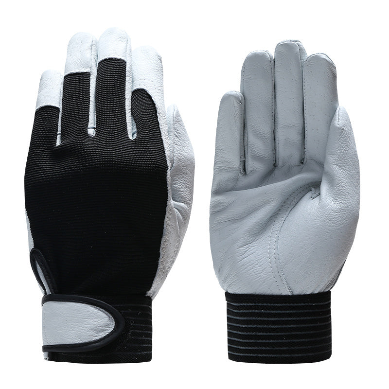 Labor protection gloves pigskin gloves Black
