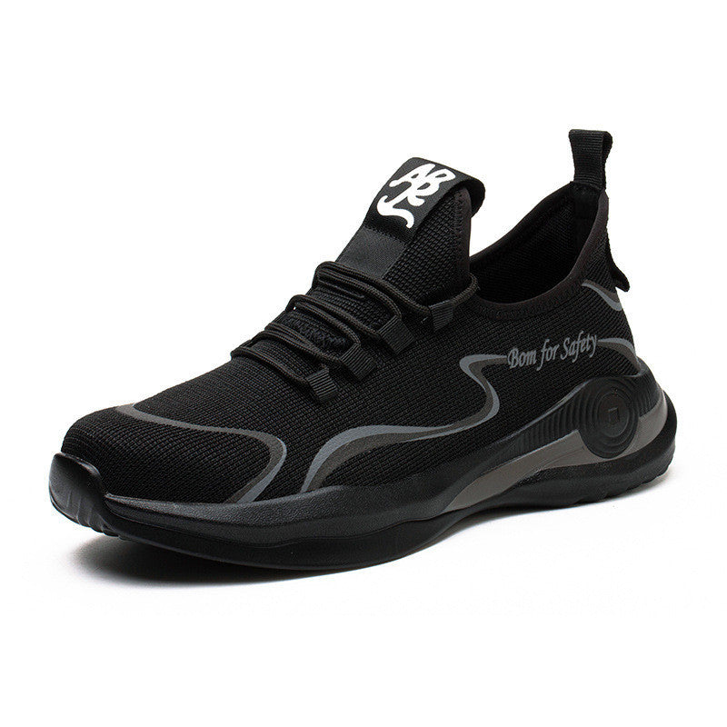 Anti-smashing and anti-piercing safety shoes FZ65 grey