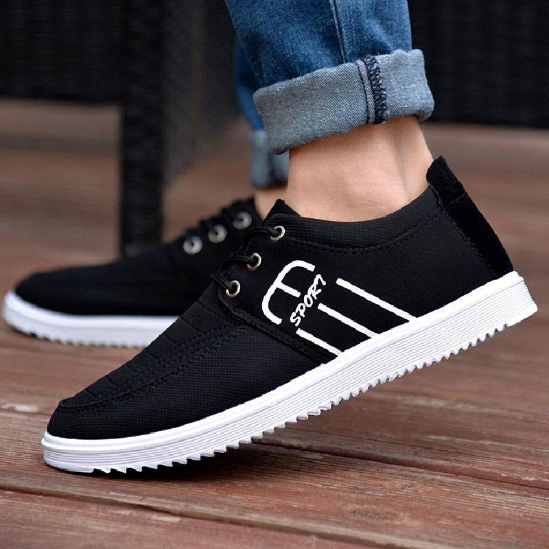 2021 new autumn air shoes men's casual shoes sneakers slip Korean fashion shoes - La Gaelliance DG ESsence