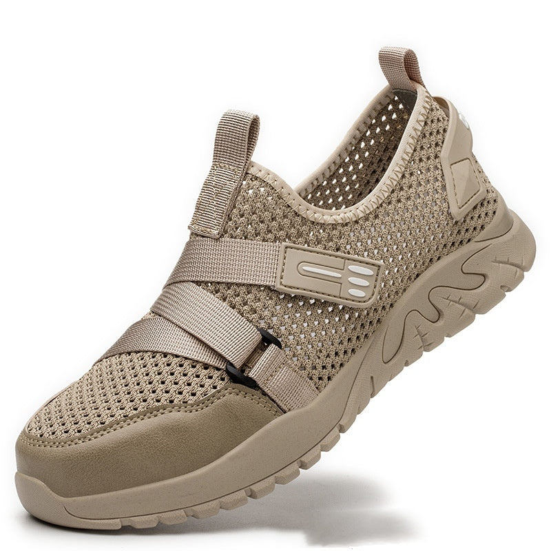 Anti-smash And Anti-puncture Work Insulation Safety Shoes Beige
