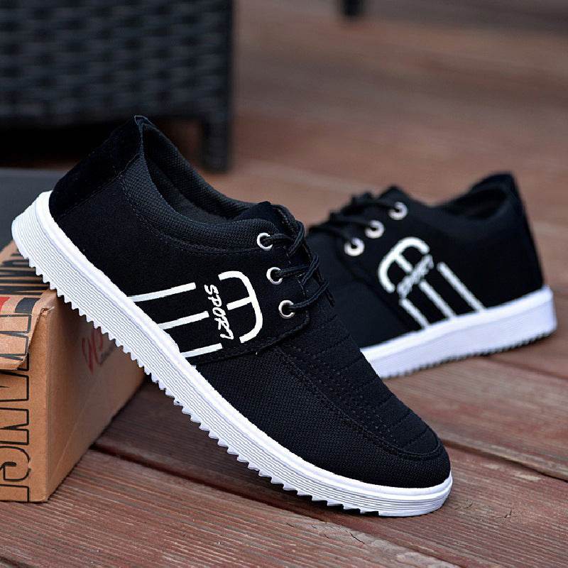 2021 new autumn air shoes men's casual shoes sneakers slip Korean fashion shoes - La Gaelliance DG ESsence