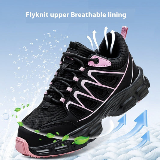 Shoes Anti-smashing And Anti-penetration Steel Toe Cap Work Shoes Safety Protection Women's Labor Protection Shoes Lightweight