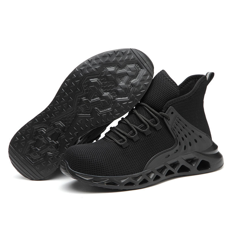 Four Seasons Safety Shoes Steel Toe Anti-smash And Anti-stab Work Shoes