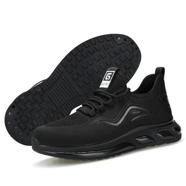 Men's Puncture Resistant Safety Shoes Are Lightweight And Comfortable C0293