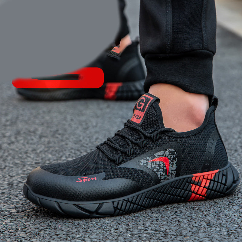 Anti-piercing Safety Shoes Red